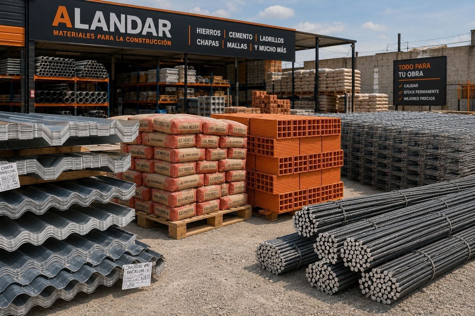Depósito y materiales Alandar